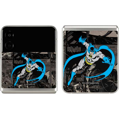 DC Comics Batman Classic Art Galaxy Z Flip3 5G Skin